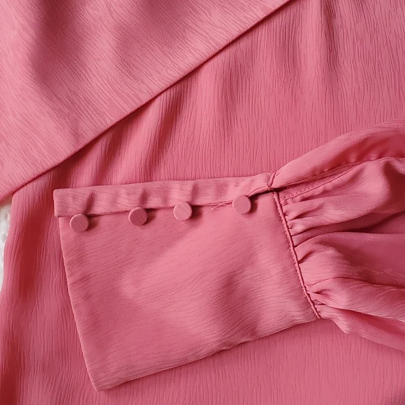 Revolve NBD Bekah Blouse In Pink NWOT, S - Picture 5 of 9